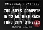 Standbild Bike Race Boston Massachusetts USA, 1936, aus Sekunde 7 historischem Filmmaterial Videoclip 65675042775