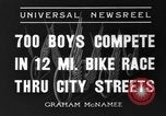 Standbild Bike Race Boston Massachusetts USA, 1936, aus Sekunde 10 historischem Filmmaterial Videoclip 65675042775