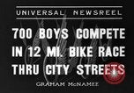 Standbild Bike Race Boston Massachusetts USA, 1936, aus Sekunde 11 historischem Filmmaterial Videoclip 65675042775