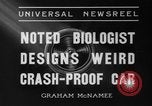 Standbild Crash Proof car Pasadena California USA, 1936, aus Sekunde 10 historischem Filmmaterial Videoclip 65675042776