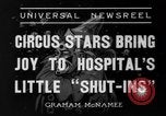 Image of Ringling Brothers Barnum and Bailey circus New York United States USA, 1936, second 3 stock footage video 65675042780