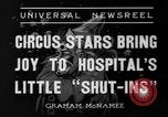 Image of Ringling Brothers Barnum and Bailey circus New York United States USA, 1936, second 6 stock footage video 65675042780
