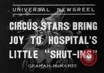 Image of Ringling Brothers Barnum and Bailey circus New York United States USA, 1936, second 10 stock footage video 65675042780