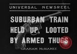 Image of suburban train Nutley New Jersey USA, 1936, second 7 stock footage video 65675042782