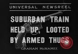 Image of suburban train Nutley New Jersey USA, 1936, second 9 stock footage video 65675042782
