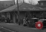 Image of suburban train Nutley New Jersey USA, 1936, second 11 stock footage video 65675042782