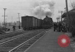 Image of suburban train Nutley New Jersey USA, 1936, second 21 stock footage video 65675042782