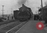 Image of suburban train Nutley New Jersey USA, 1936, second 25 stock footage video 65675042782