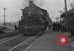 Image of suburban train Nutley New Jersey USA, 1936, second 26 stock footage video 65675042782