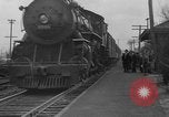 Image of suburban train Nutley New Jersey USA, 1936, second 27 stock footage video 65675042782