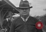 Image of suburban train Nutley New Jersey USA, 1936, second 37 stock footage video 65675042782