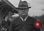 Image of suburban train Nutley New Jersey USA, 1936, second 39 stock footage video 65675042782