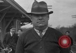 Image of suburban train Nutley New Jersey USA, 1936, second 41 stock footage video 65675042782