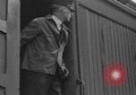 Image of suburban train Nutley New Jersey USA, 1936, second 43 stock footage video 65675042782