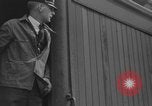 Image of suburban train Nutley New Jersey USA, 1936, second 44 stock footage video 65675042782