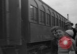 Image of suburban train Nutley New Jersey USA, 1936, second 52 stock footage video 65675042782