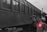 Image of suburban train Nutley New Jersey USA, 1936, second 53 stock footage video 65675042782