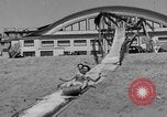 Standbild Eis bedeckten Folie Venice Beach Los Angeles California USA, 1938, aus Sekunde 17 historischem Filmmaterial Videoclip 65675042786
