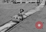 Standbild Eis bedeckten Folie Venice Beach Los Angeles California USA, 1938, aus Sekunde 18 historischem Filmmaterial Videoclip 65675042786