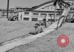 Standbild Eis bedeckten Folie Venice Beach Los Angeles California USA, 1938, aus Sekunde 35 historischem Filmmaterial Videoclip 65675042786