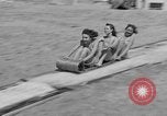 Standbild Eis bedeckten Folie Venice Beach Los Angeles California USA, 1938, aus Sekunde 36 historischem Filmmaterial Videoclip 65675042786