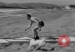 Standbild Eis bedeckten Folie Venice Beach Los Angeles California USA, 1938, aus Sekunde 47 historischem Filmmaterial Videoclip 65675042786