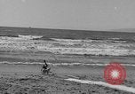 Standbild Eis bedeckten Folie Venice Beach Los Angeles California USA, 1938, aus Sekunde 51 historischem Filmmaterial Videoclip 65675042786