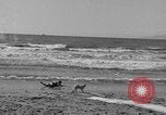 Standbild Eis bedeckten Folie Venice Beach Los Angeles California USA, 1938, aus Sekunde 52 historischem Filmmaterial Videoclip 65675042786