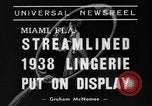 Image of models Miami Florida USA, 1938, second 8 stock footage video 65675042789