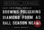 Immagine di St Louis Browns squadra di baseball San Antonio Texas USA, 1938, secondo 1 filmato di repertorio 65675042792