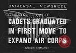 Image of USAAC Aviation Cadets graduate in California Glendale California USA, 1939, second 3 stock footage video 65675042793