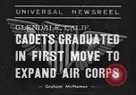 Image of USAAC Aviation Cadets graduate in California Glendale California USA, 1939, second 6 stock footage video 65675042793