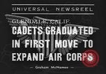 Image of USAAC Aviation Cadets graduate in California Glendale California USA, 1939, second 8 stock footage video 65675042793