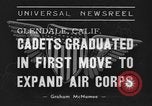 Image of USAAC Aviation Cadets graduate in California Glendale California USA, 1939, second 9 stock footage video 65675042793