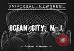 Image of children's parade on the boardwalk Ocean City New Jersey USA, 1939, second 4 stock footage video 65675042797