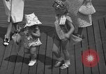 Image of children's parade on the boardwalk Ocean City New Jersey USA, 1939, second 28 stock footage video 65675042797