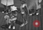 Image of children's parade on the boardwalk Ocean City New Jersey USA, 1939, second 29 stock footage video 65675042797