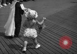 Image of children's parade on the boardwalk Ocean City New Jersey USA, 1939, second 36 stock footage video 65675042797