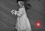 Image of children's parade on the boardwalk Ocean City New Jersey USA, 1939, second 44 stock footage video 65675042797