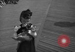 Image of children's parade on the boardwalk Ocean City New Jersey USA, 1939, second 52 stock footage video 65675042797