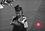 Image of children's parade on the boardwalk Ocean City New Jersey USA, 1939, second 56 stock footage video 65675042797