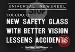 Standbild Sicherheitsglas Toledo Ohio USA, 1939, aus Sekunde 4 historischem Filmmaterial Videoclip 65675042798