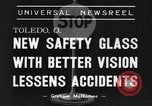 Standbild Sicherheitsglas Toledo Ohio USA, 1939, aus Sekunde 5 historischem Filmmaterial Videoclip 65675042798