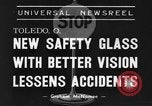 Standbild Sicherheitsglas Toledo Ohio USA, 1939, aus Sekunde 8 historischem Filmmaterial Videoclip 65675042798