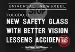 Standbild Sicherheitsglas Toledo Ohio USA, 1939, aus Sekunde 9 historischem Filmmaterial Videoclip 65675042798