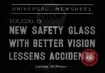 Standbild Sicherheitsglas Toledo Ohio USA, 1939, aus Sekunde 10 historischem Filmmaterial Videoclip 65675042798