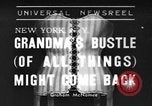 Standbild Modelle New York United States USA, 1939, aus Sekunde 1 historischem Filmmaterial Videoclip 65675042799