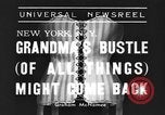 Standbild Modelle New York United States USA, 1939, aus Sekunde 3 historischem Filmmaterial Videoclip 65675042799