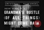 Standbild Modelle New York United States USA, 1939, aus Sekunde 8 historischem Filmmaterial Videoclip 65675042799