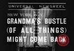 Standbild Modelle New York United States USA, 1939, aus Sekunde 9 historischem Filmmaterial Videoclip 65675042799